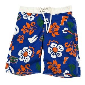Bathing‎ Suit Wes & Willy XL Blue Men University Of Florida Gators Tropical